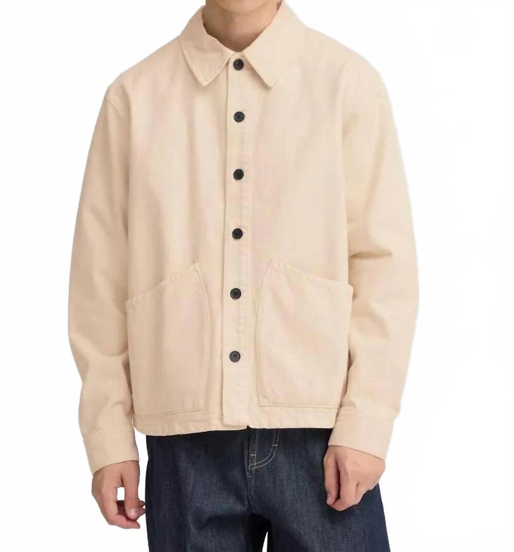NEW SOLID men's nadil jacket in beige